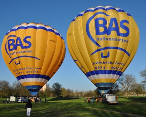 Ballonvaart in Den Bosch