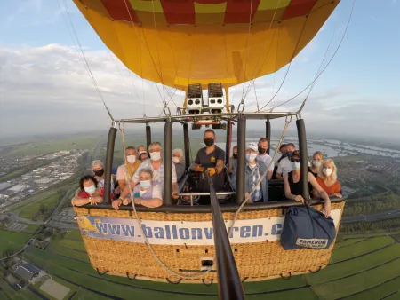 Ballonvaart Alphen naar Driebruggen met BAS Balonvaarten