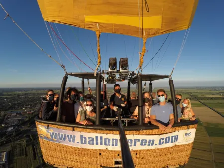 BAS Ballonvaart van Nieuwegein naar Werkhoven 