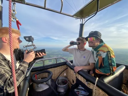Ballonvaart voor Zomer op het Platteland van de Beatcrooks