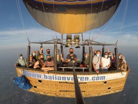 Ballonvlucht Ommen naar Linde