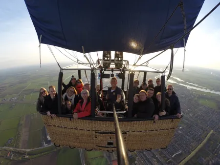 Ballonvaart vanaf Culemborg naar Wijk