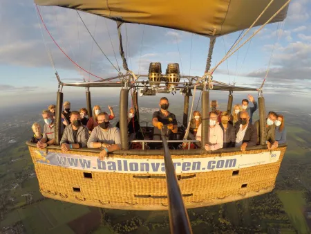 Ballonvaart Eindhoven naar Vlierden