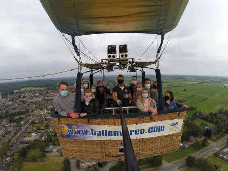 Ballonvaart Doetinchem naar Kleve in Duitsland