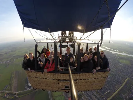 Ballonvaart vanaf Culemborg naar Wijk