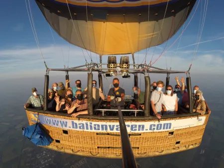 Ballonvlucht Ommen naar Linde