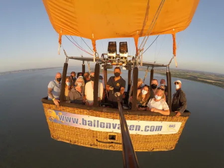 Ballonvaart Middelburg naar Oostburg