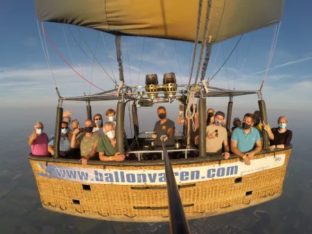 Ballonvlucht Ommen naar Linde