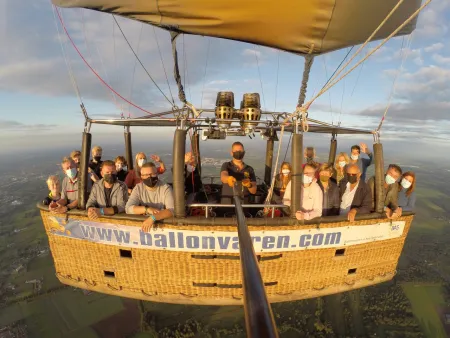 Ballonvaart Eindhoven naar Vlierden