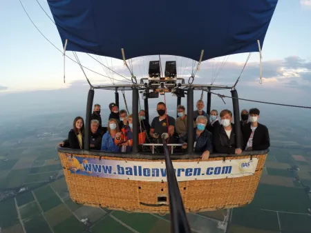 Ballonvaart Wieringerwerf Barsingerhorn