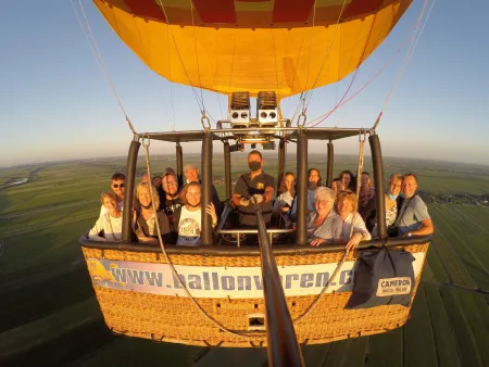Ballonvlucht uit Woerden naar Ottoland
