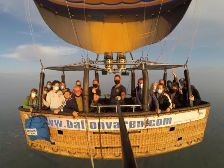 Ballonvaart Leek naar Ureterp