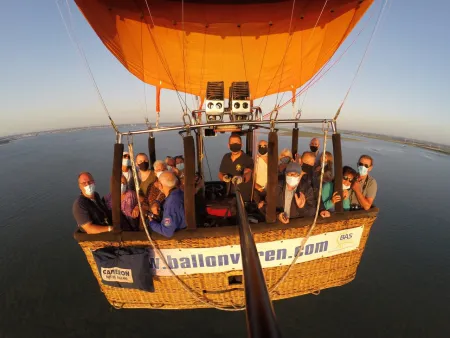 Ballonvaart Middelburg naar Oostburg