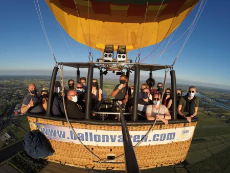 BAS Ballonvaart van Nieuwegein naar Werkhoven 