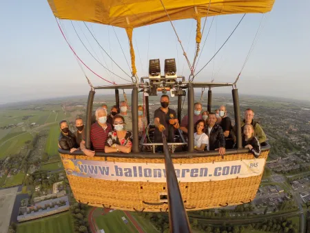 Ballonvaart Alkmaar naar Opmeer met BAS