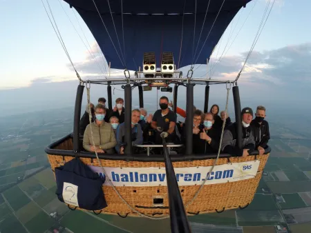 Ballonvaart Wieringerwerf Barsingerhorn