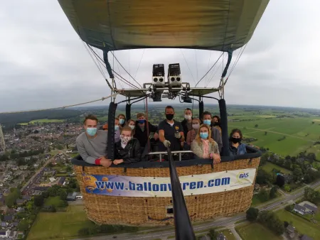 Ballonvaart Doetinchem naar Kleve in Duitsland