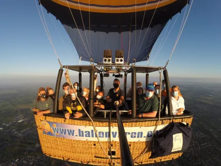 Ballonvaart Leek naar Bunne