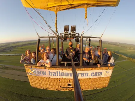 Ballonvlucht uit Woerden naar Ottoland