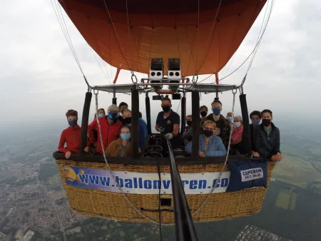 Ballon vaart Eindhoven naar Someren