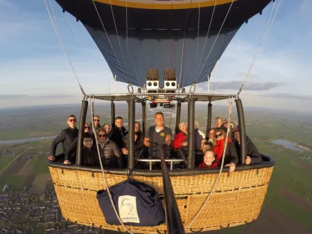 Ballonvaart vanaf Culemborg naar Wijk
