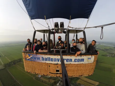 Ballonvaren uit Nieuwegein naar Groot Ammers