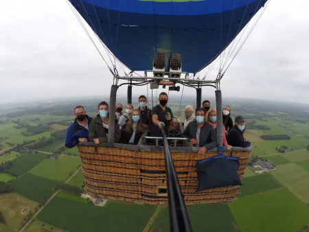 Prive ballonvaart uit Wilp met BAS Ballon