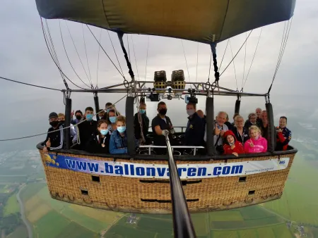 Prive ballonvaart Meteren naar Maurik