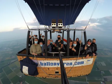 Ballonvaart Wieringerwerf Barsingerhorn