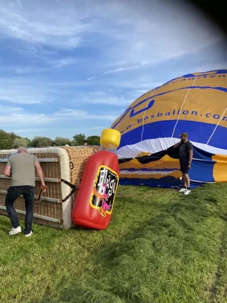 Ballonvaart voor Zomer op het Platteland van de Beatcrooks