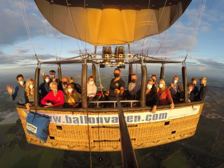 Ballonvaart Eindhoven naar Vlierden
