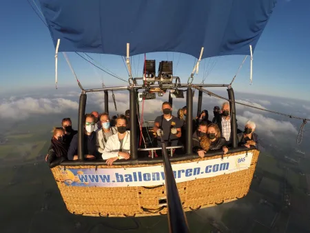 Ballonvaart Warmenhuizen naar Nwe Niedorp