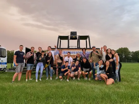 Ballonvlucht Nijmegen naar Beers