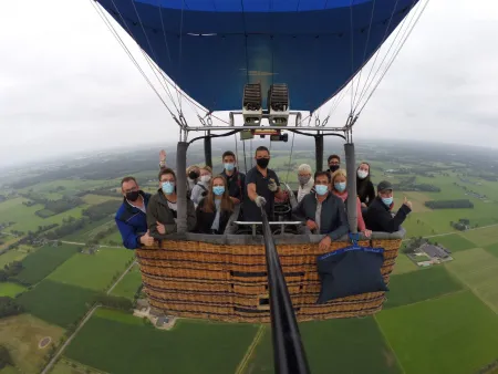Prive ballonvaart uit Wilp met BAS Ballon