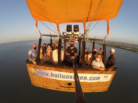 Ballonvaart Middelburg naar Oostburg