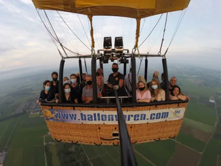 Ballonvaart vanaf Houten naar Cothen met BAS