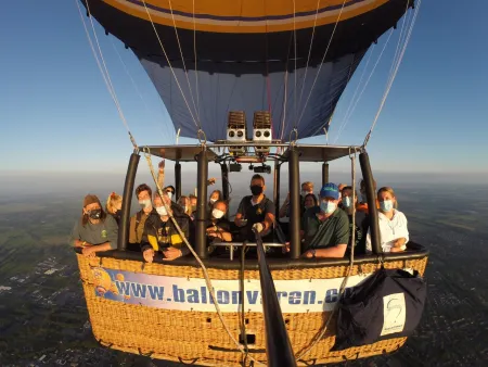 Ballonvaart Leek naar Bunne