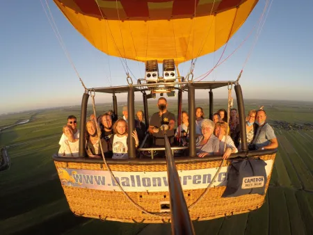 Ballonvlucht uit Woerden naar Ottoland