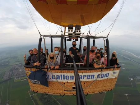 Ballonvaart vanaf Houten naar Cothen met BAS