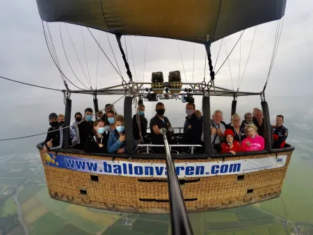 Prive ballonvaart Meteren naar Maurik