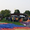 Ballonnen liggen klaar in Sprang Capelle