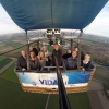 Ballonvaart in Wieringerwerf naar Winkel