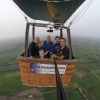 Ballonvaart met familie Slief van Loenen naar Laren