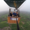 Ballonvaart met familie Slief van Loenen naar Laren