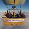 Ballonvaart in de wolken