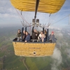 GTST team in de luchtballon