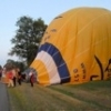 Luchtballon landing Erica