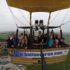 Luchtballonvaren boven Middenmeer naar Heerhugowaard