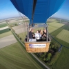 Prive ballonvaart 4 personen in Middenmeer Noord Holland