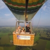 Prive ballonvaart met familie Bos uit Laren naar Goor